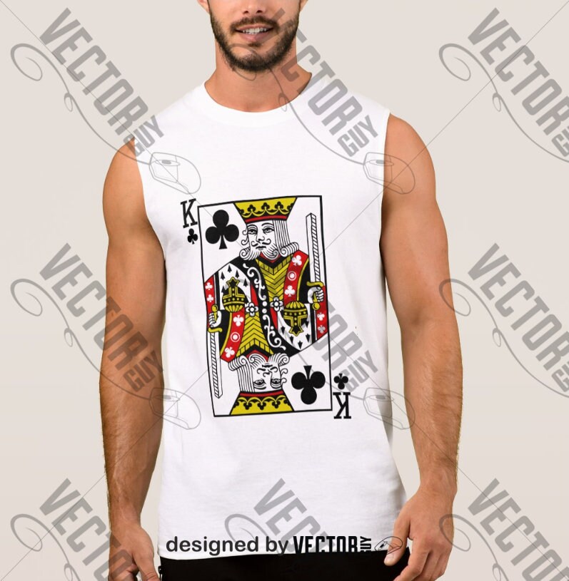 King of Clubs Playing Cards Cut File SVG Instant Download Etsy Canada
