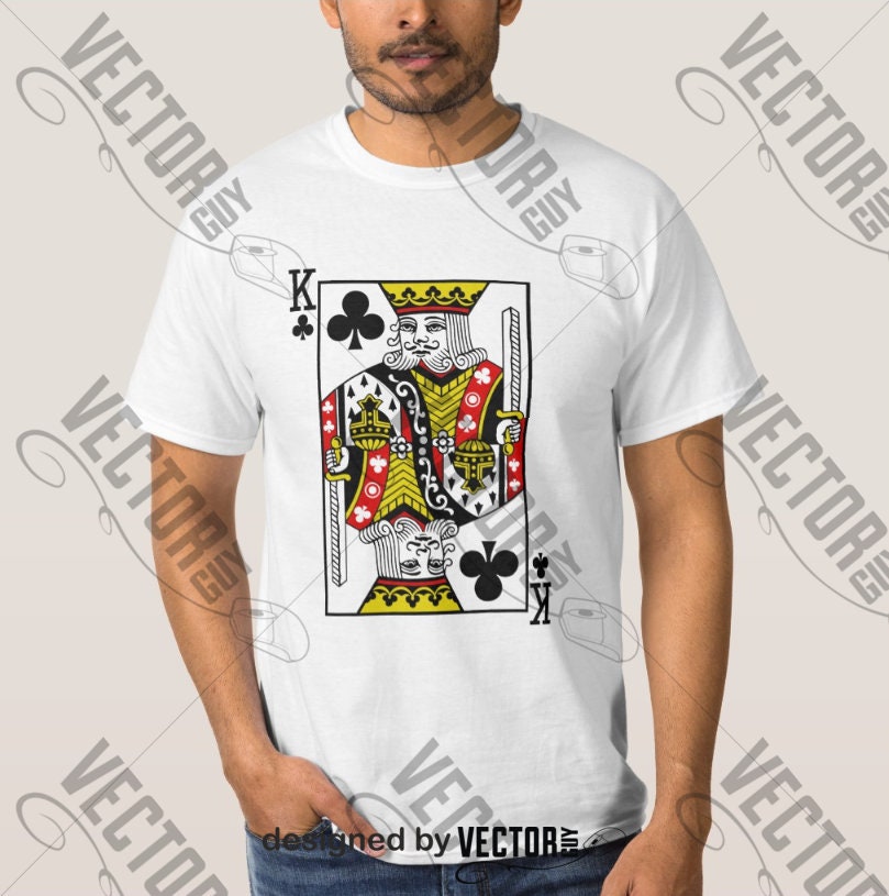 King of Clubs Playing Cards Cut File SVG Instant Download Etsy Canada