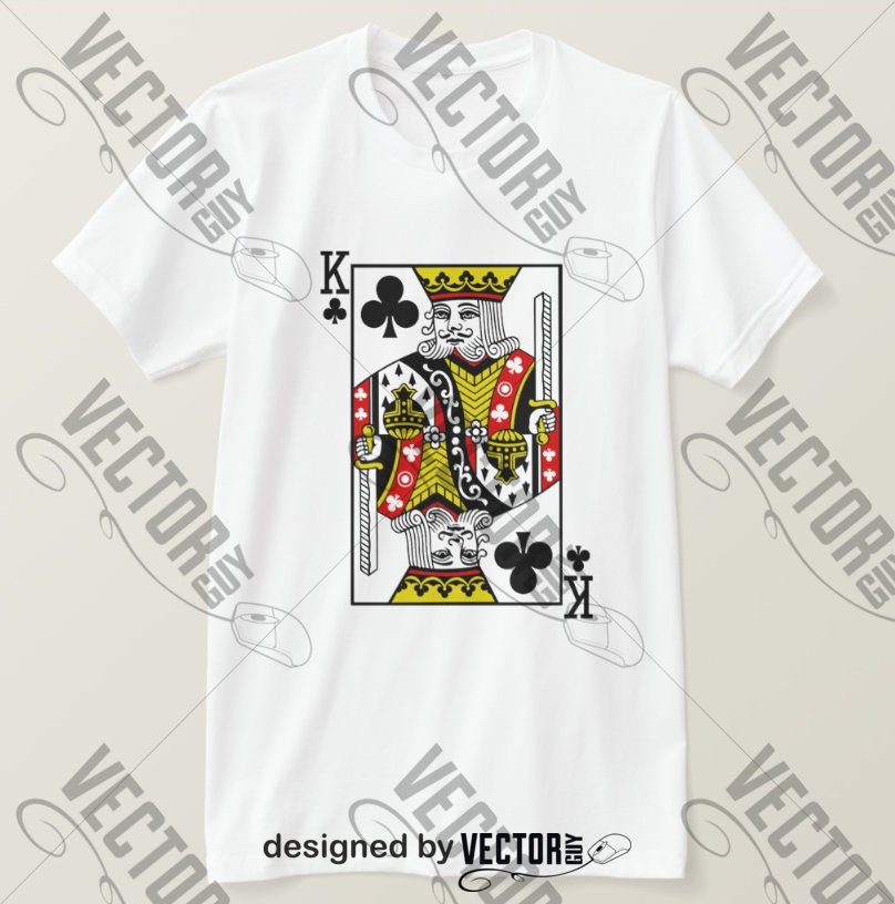 King of Clubs Playing Cards Cut File SVG Instant Download Etsy Canada