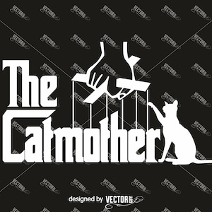 The Catmother, SVG Cut File, Instant Download