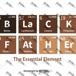 Download Father The Essential Element Periodic Table Svg Cut File Etsy