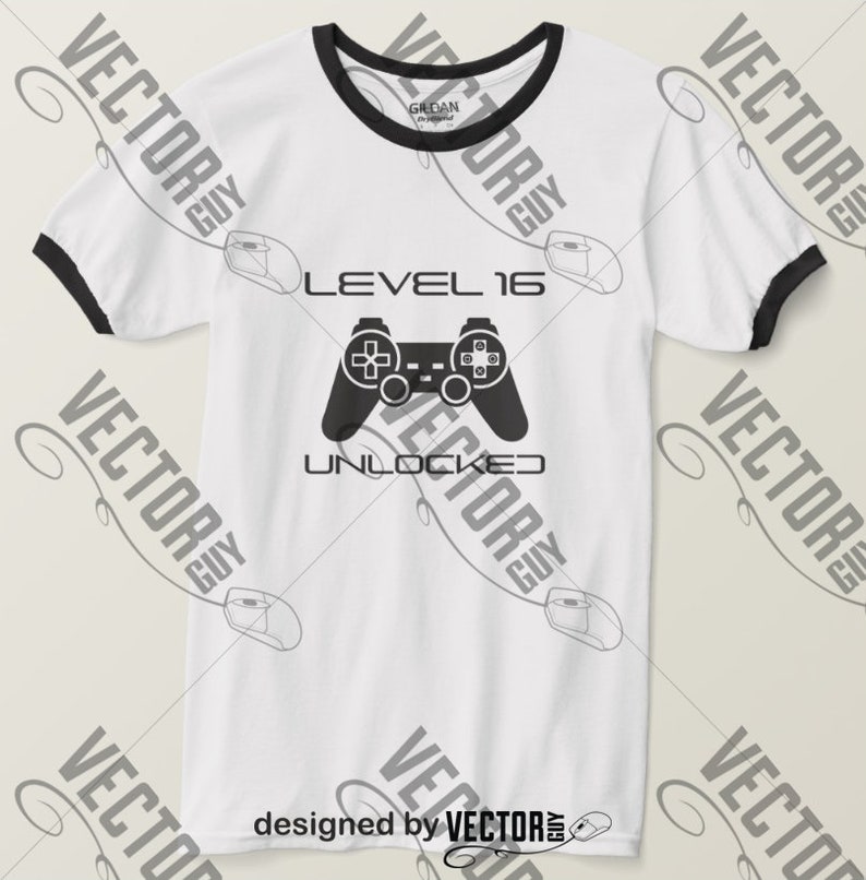 Download Level 16 Unlocked Birthday Game Controller SVG Vector File ...