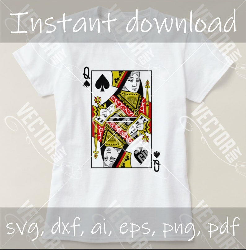 Free Free Svg Queen Of Spades 328 SVG PNG EPS DXF File