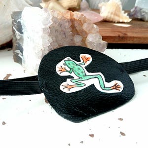 Ögonlapp för trädgroda, justerbar syn, ögonhjälp, kostymtillbehör, kvinnor bild 3