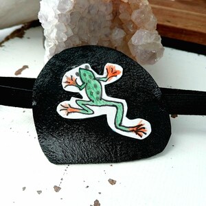 Ögonlapp för trädgroda, justerbar syn, ögonhjälp, kostymtillbehör, kvinnor bild 4