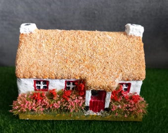 Irish Wayside Cottage.  Many of these wee Cottages sit at the Roadsides of nearly every county in IRELAND