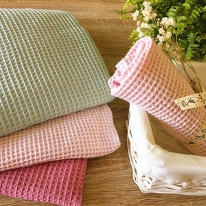 Waffle Cotton Towels/ Tea Towels/ Kitchen Towels/ Super soft Cotton Tea Towel