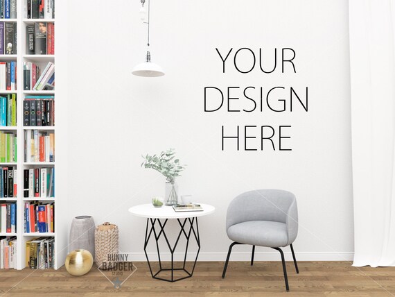 Mockup Empty Frame Wall Art Mockup Empty Wall Mock
