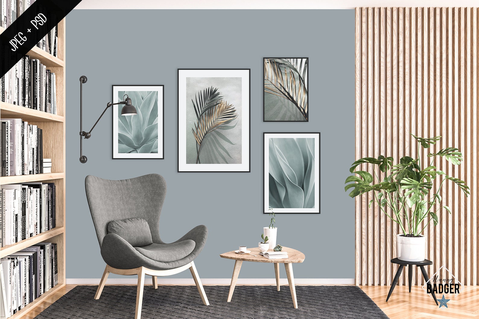 Download Frame mockup creator Canvas mockup Interior mockup Blank ...
