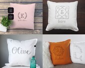 custom baby pillow with name