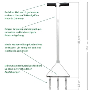 Premium Hand Aerator L-101 made of V2A Stainless Steel Original RISISANI Made in Germany zdjęcie 3