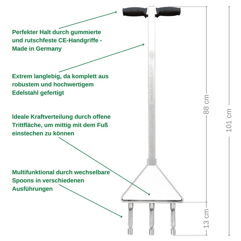 Premium Hand Aerator L-101 made of V2A Stainless Steel Original RISISANI Made in Germany zdjęcie 3