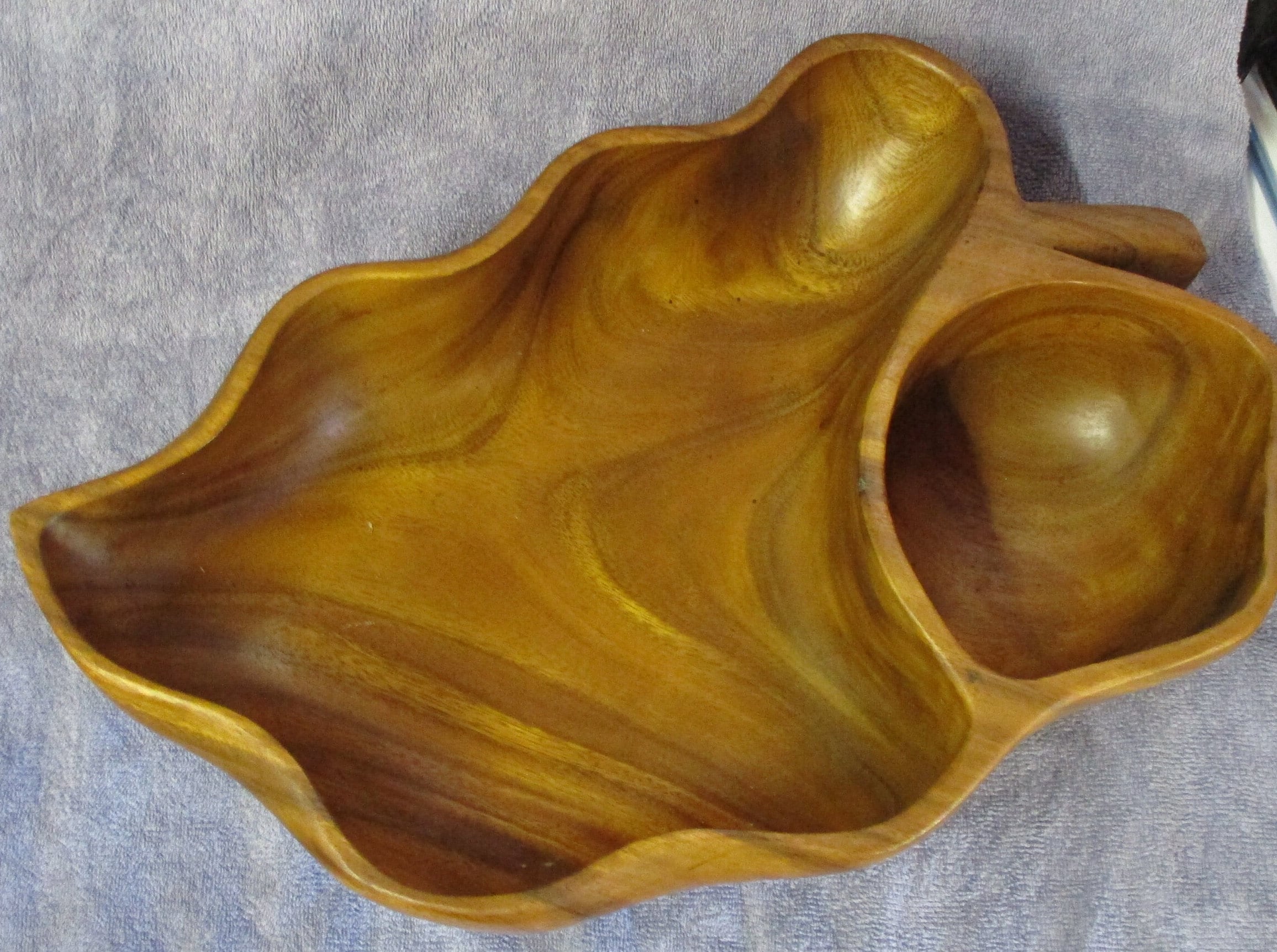 Small Round Bowl Plain Mango Wood 6pk - Home - View #12
