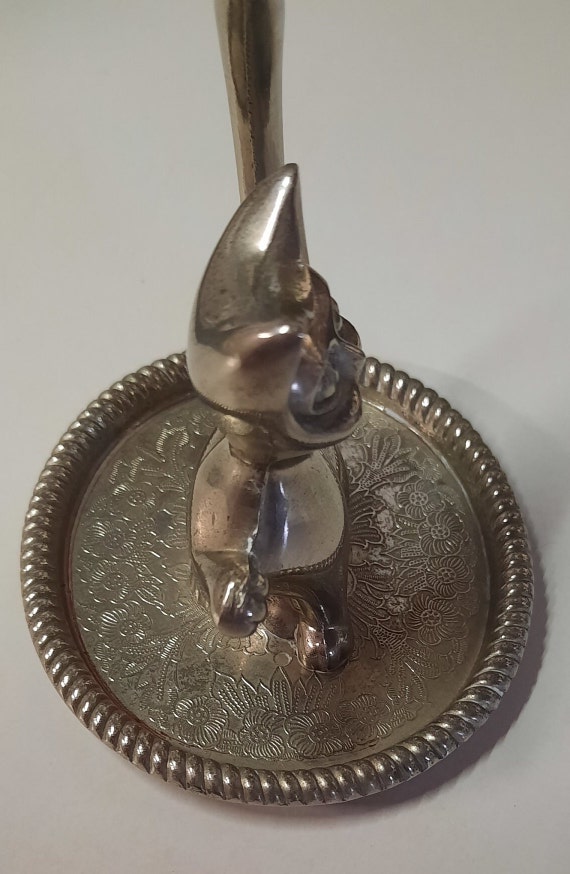 Silver Plated Cat Ring Holder and Tray - Made in … - image 3