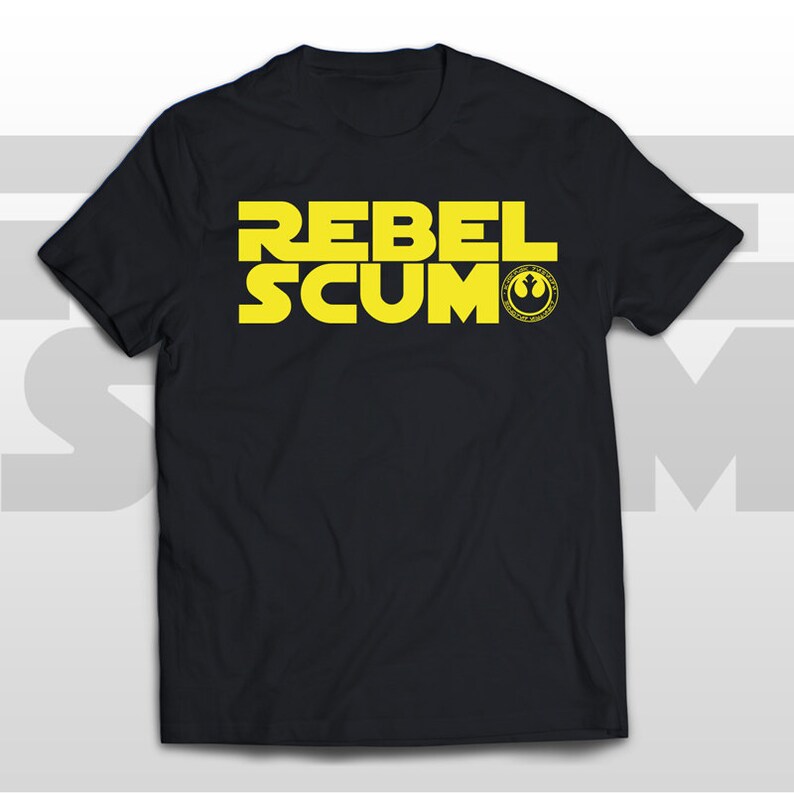 T-shirt Star Wars Rebel Scum idée cadeau cool expédition - Etsy France