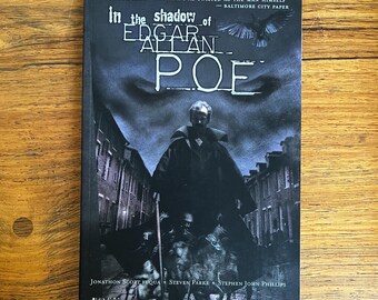 In The Shadow Of Edgar Allan Poe Graphic Novel Biographical