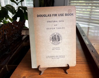 Libro de uso del abeto Douglas, 1942, Oficina de Los Ángeles de la Asociación de Madereros de la Costa Oeste