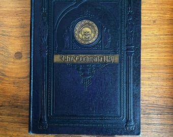 Anuario de Technala 1929 del Alabama College Montevallo: Tema de mitología griega