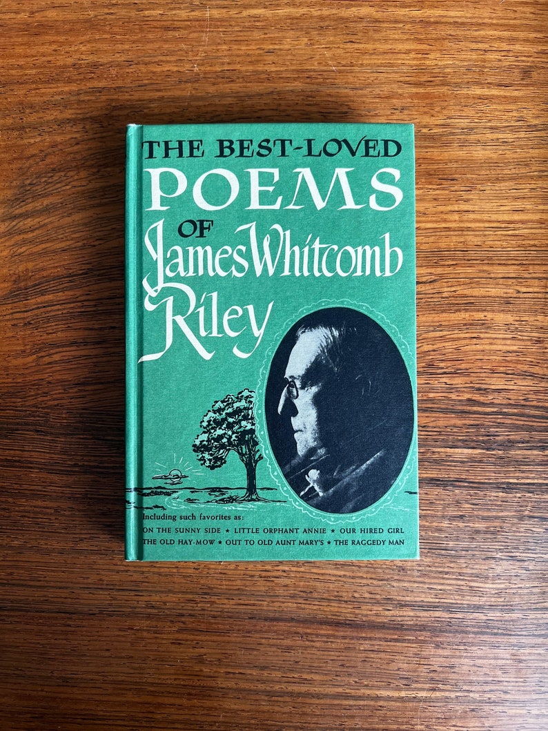 Name Poems Riley James Whitcomb Riley Poems: Hoosier Poet, 1976 Hardcover - Etsy