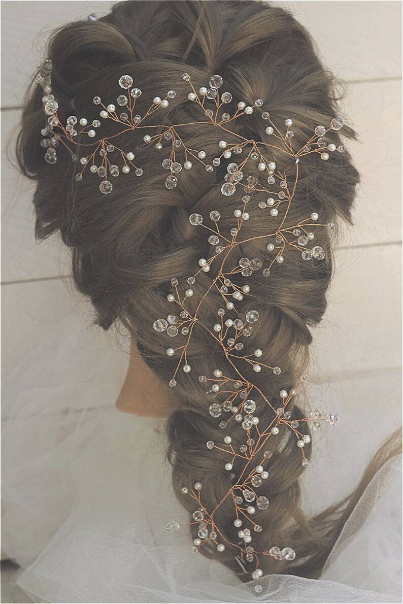 crystal hair accessories