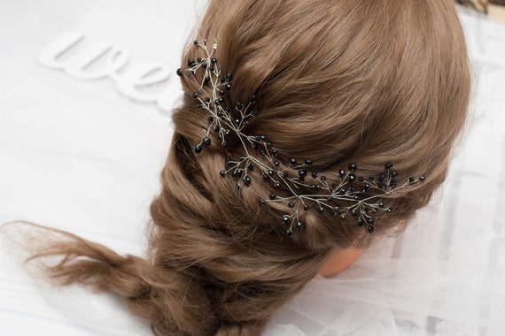 Black hair vine Clearance