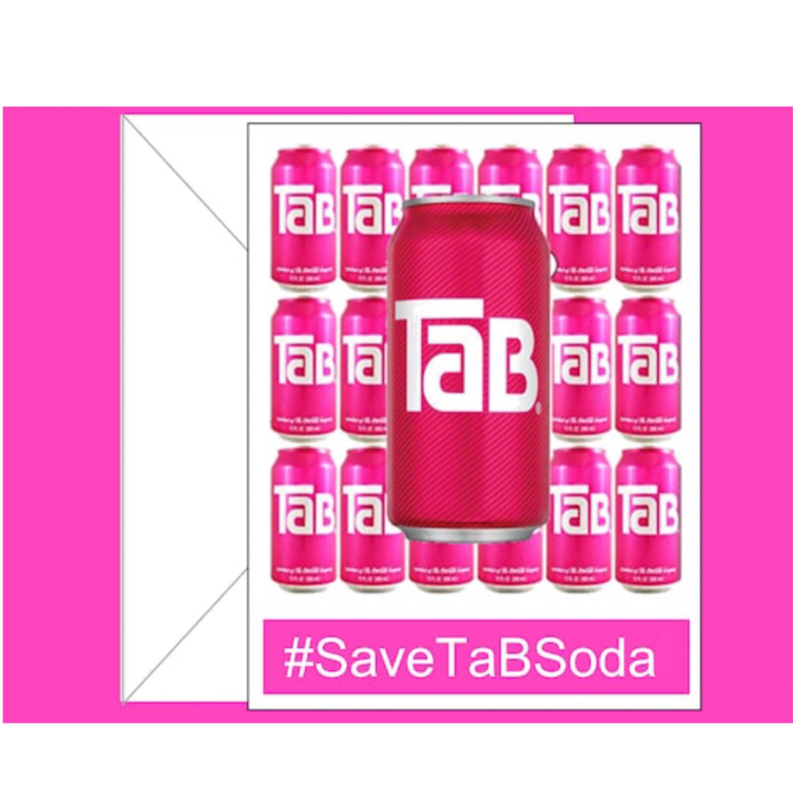 Save Tab Soda Cards for Your Letter Writing Campaign set of Etsy