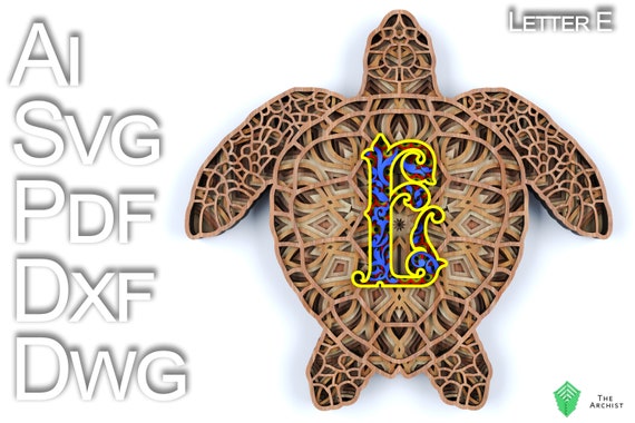 Free Free Turtle Monogram Svg Free