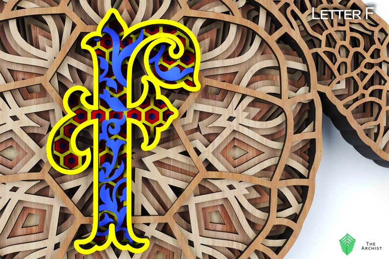 Download Alphabets Svg Turtle Svg Letter F Monogram Svg 3d Mandala Layered Svg Svg For Laser Cut 135 Cricut Files Multilayered Svg Cnc Clip Art Image Files Materials Thienhop Com