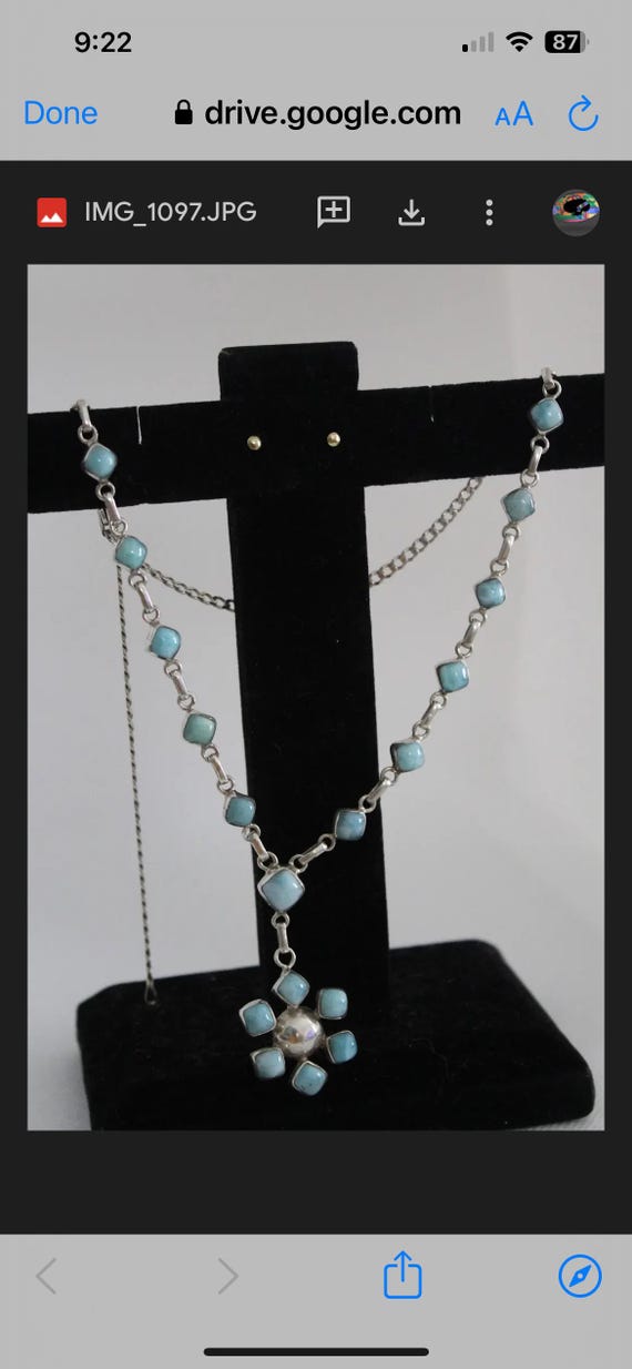 Larimar Necklace collection - image 6