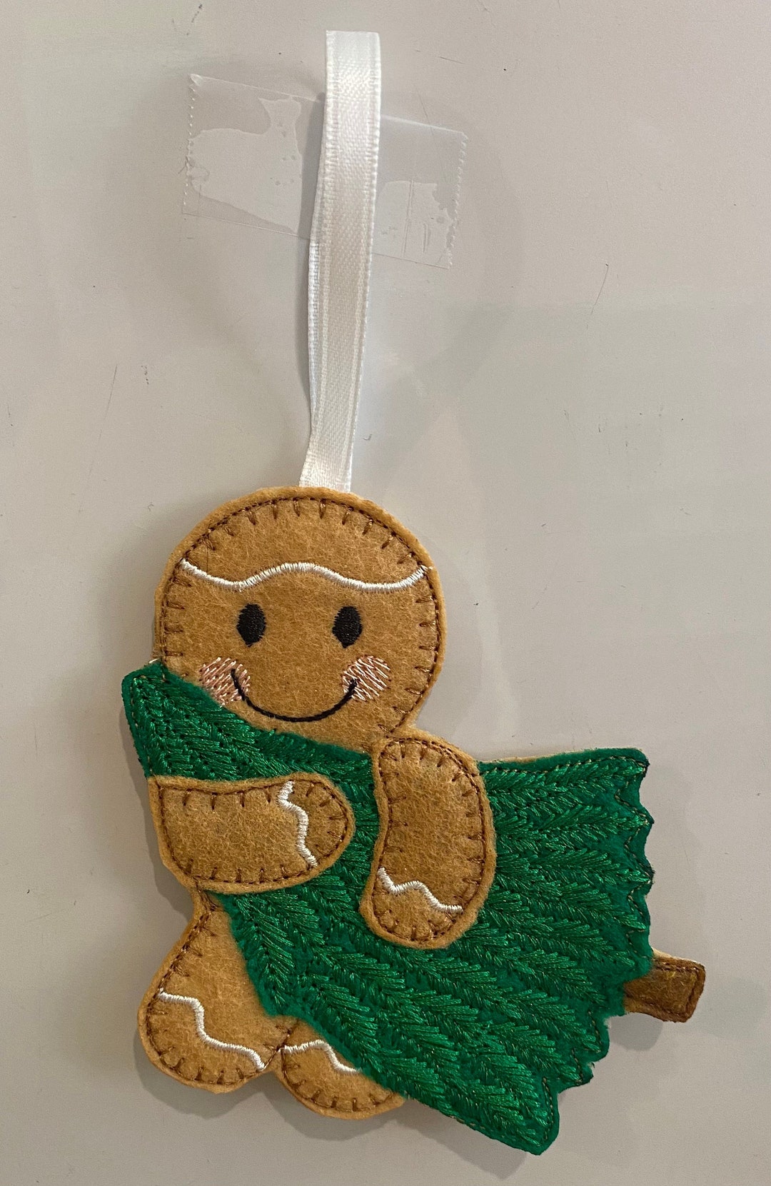 Tree Delivery Ginger, Gingerbread Felt Ornaments/christmas/boy/girl
