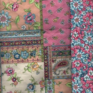 Pre Quilted,Double faced, Blocks listed @ 1/2 yd