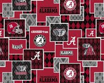Sports,Alabama  45" wide Listed @1/2 yard  100% cotton,
