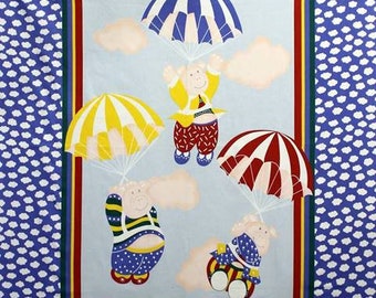 Pre Quilted,Double faced,Piggy/Air,36x44 Blue, ( Special Sale)