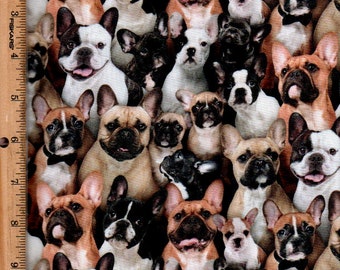 Small Dogs, 45" wide Listed @ 1/2 yard Elizabeth Studio 687