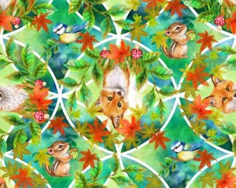 Auburn Foxes Listed @ 1/2 yd  StudioE fabrics