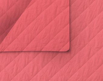 Pre Quilted ,Mauve Solid/ 42"wide , Listed @1/2 yard, 100% cotton