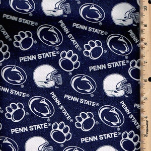 Sports, Penn State 45&quot; wide 100% cotton, Listed @1/2 yard