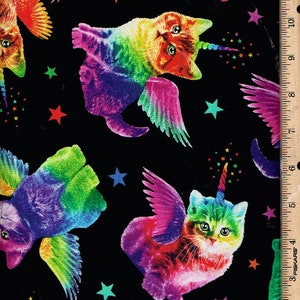 Tye Dye, Cat, Timeless Treasures,45&quot; wide  100% cotton ,listed @ 1/2 yard