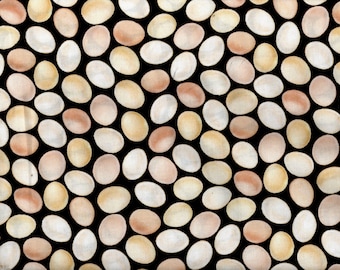 Chicken Eggs 100%cotton 45'' wide @ 1/2 yard