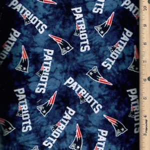 Flannel,Patriots,NFL Listed @ 1/2 yard Fabric Traditions
