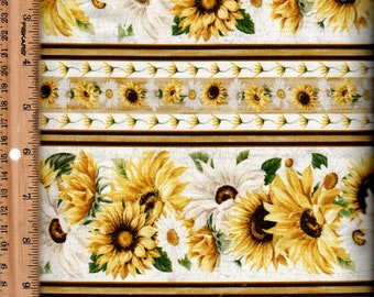 Honey Bee Sunflowerstripe,45