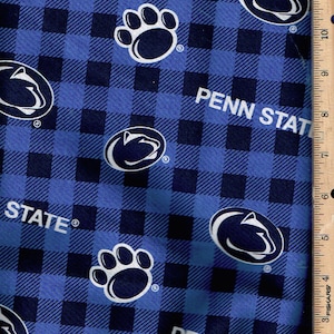Sports, Penn State 45&quot; wide 100% cotton, Listed @1/2 yard ,