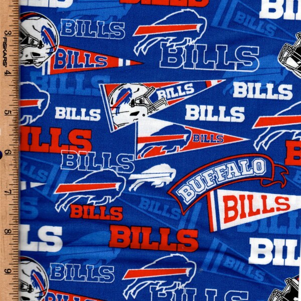 Sports, Buffalo Bills, 45" wide Listed @ 1/2 yard