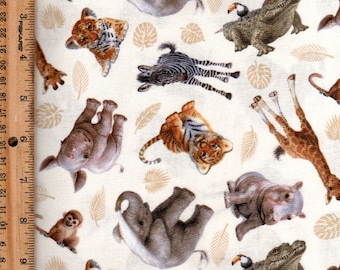Baby Animals,Whose Nose &Toes, 45" listed @ 1/2 yard. Elizabeth Studio
