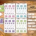Printable Sewing Stickers for Your Planner Sewing Machine Thread and ...
