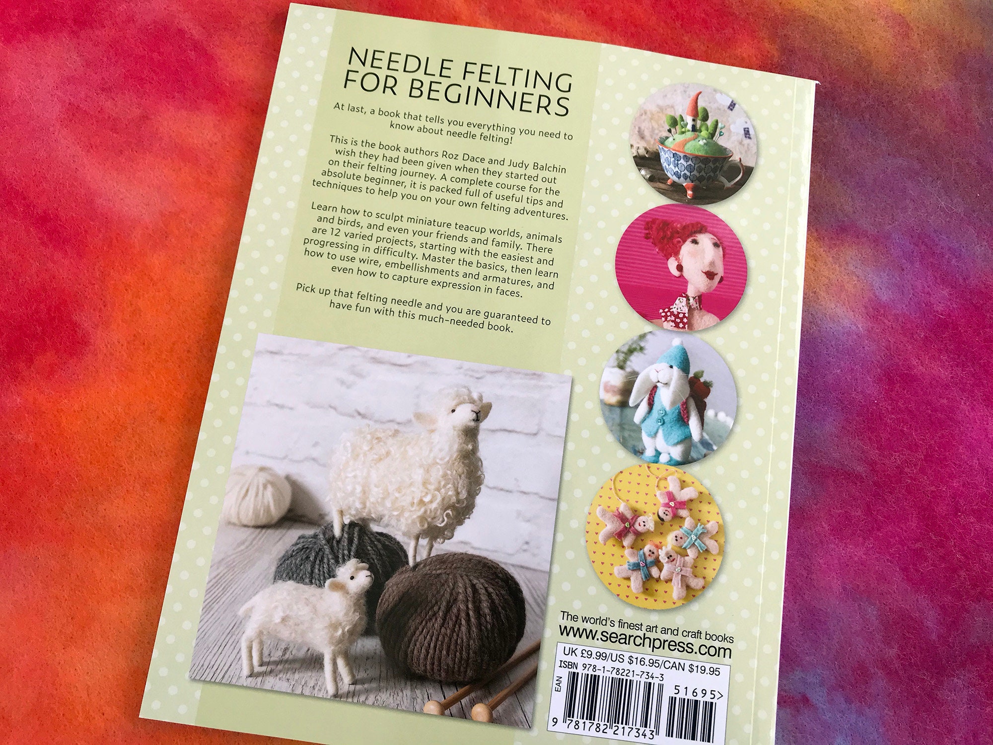 Needle Felting for Beginners Book Roz Dace Judy Balchin Etsy UK