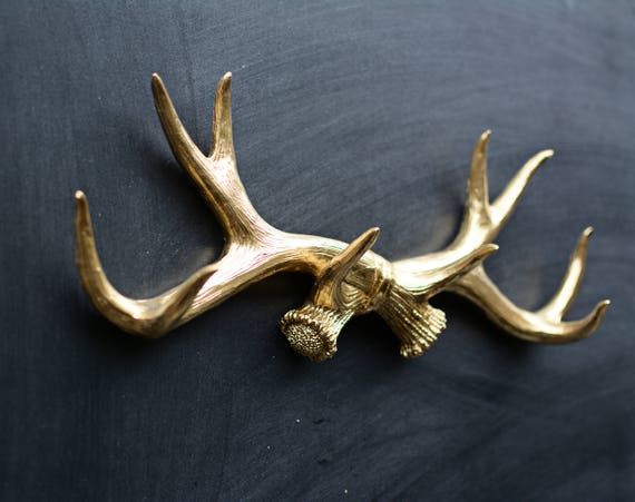 Antlers Faux Antlers Faux Taxidermy Wall Decor Antler Etsy