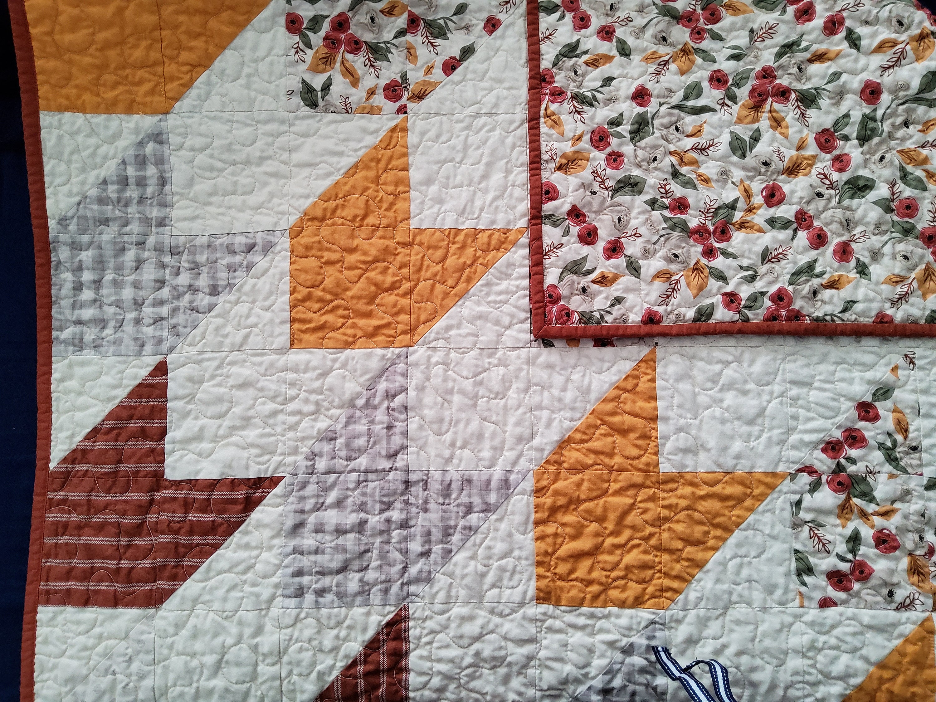 Floral Baby Quilt for Sale Baby Quilt Handmade Yellow Etsy Canada