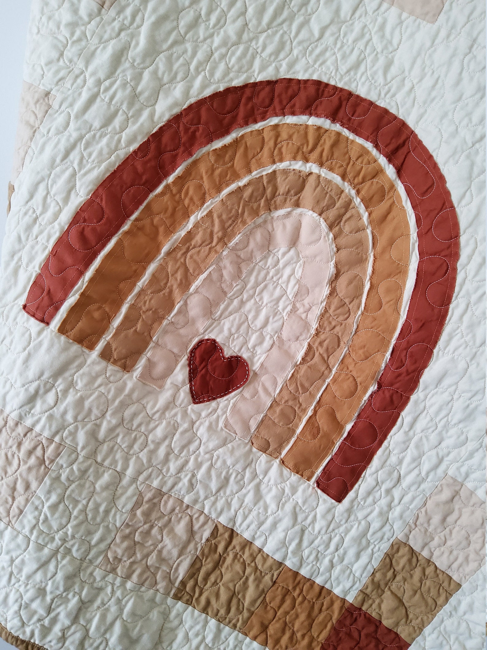 Baby Quilt Pattern Boho Rainbow Baby Quilt PDF Pattern & Etsy Canada