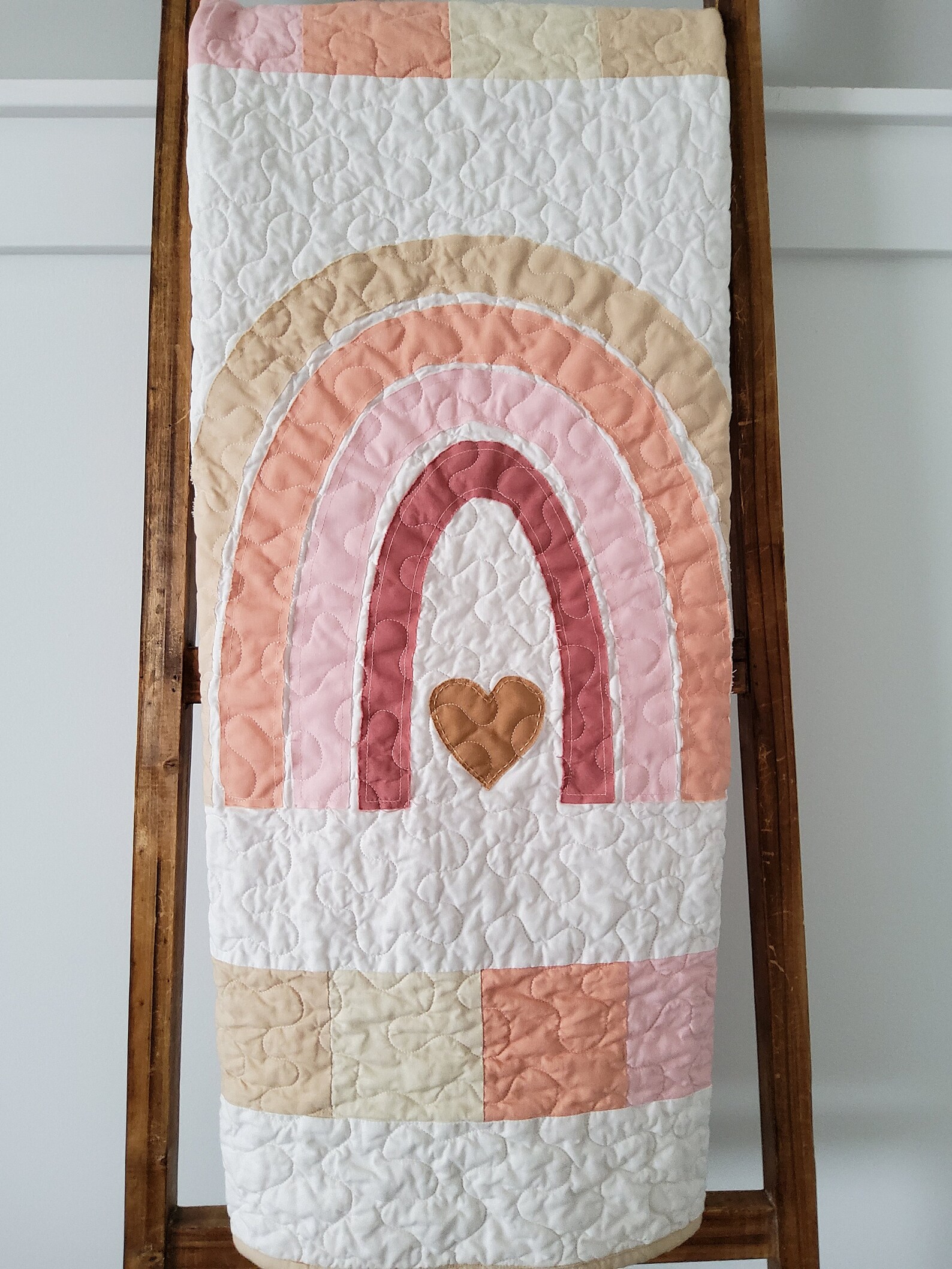 Baby Quilt Pattern Boho Rainbow Baby Quilt PDF Pattern & Etsy Canada